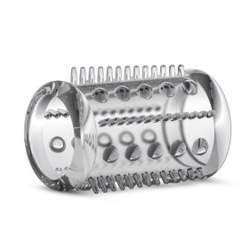 Kraća navlaka i prsten za penis od silikona 330219-2